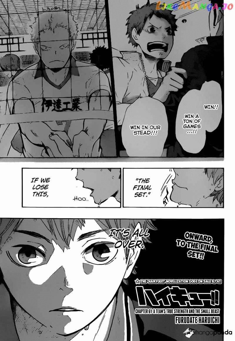 Haikyuu!!, Chapter 61 image 02